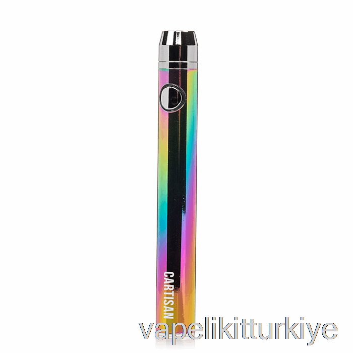 Vape Elektronik Sigara Cartisan Düğmesi Vv 900 510 Pil Gökkuşağı